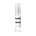 Perfume bottle, 10 ml spray vial with Dark Wear label by Scentiva