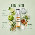 First Mist 2ML perfume bottle by Scentivia Perfumes with citrus, green apple, floral notes, musk and amber
