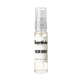Noir Brew 10 ml perfume bottle with clear spray and Scentiva label