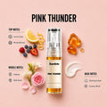 Pink Thunder 2ML perfume bottle by Scentivia Perfumes with Lemon Zest, Berries, Freesia, Rose, Amber and Musk