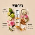 Wardiya 2ML perfume bottle by Scentivia Perfumes with Bergamot, Green Apple, Rose, Jasmine, White Musk and Cedar