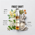 Frost Drift 10ML perfume bottle by Scentivia Perfumes with Citrus, Mint, Orange Blossom, Cardamom, Musk and Driftwood